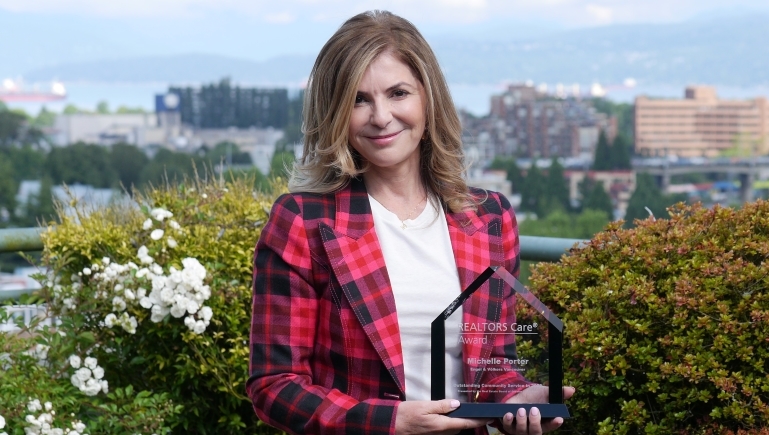 Vancouver REALTOR® honoured for commitment to community causes