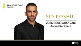 Greater Vancouver REALTORS® recognizes Sid Koshul for outstanding community impact